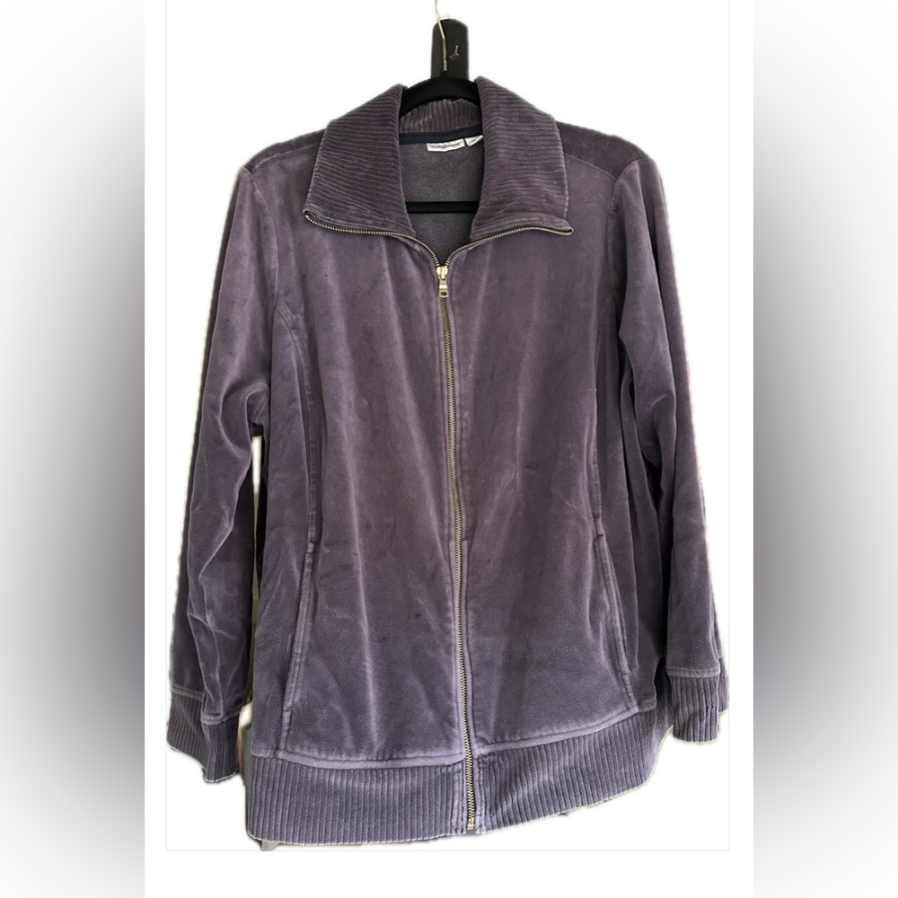 Croft & Barrow dark blue Zip-Up Jacket